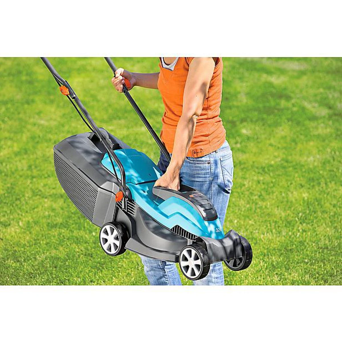 Gardena Gazonmaaier 32cm-1200w 4 Gardena Gazonmaaier 32cm-1200w - Afbeelding 4