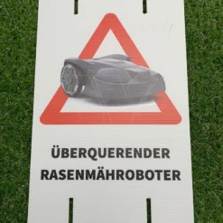 Bordje Overstekende Robotmaaier 37x23 De