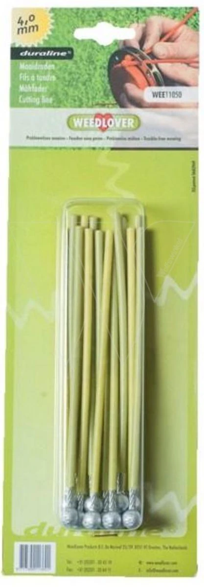 Weedlover Maaidraad 4.0 Mm Staal Geel 1 Weedlover Maaidraad 4.0 Mm Staal Geel