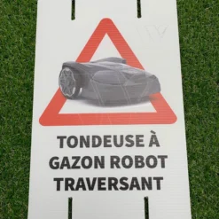 Bordje Overstekende Robotmaaier 37x23 Fr